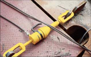 тянущий цилиндр в работе